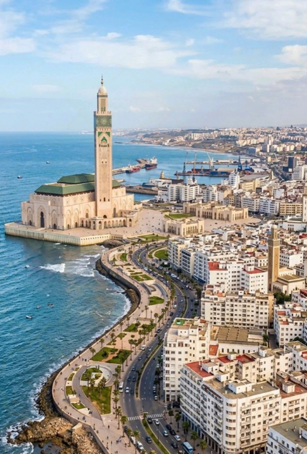 Moschea Hassan II a Casablanca, tappa del tour di 9 giorni in Marocco