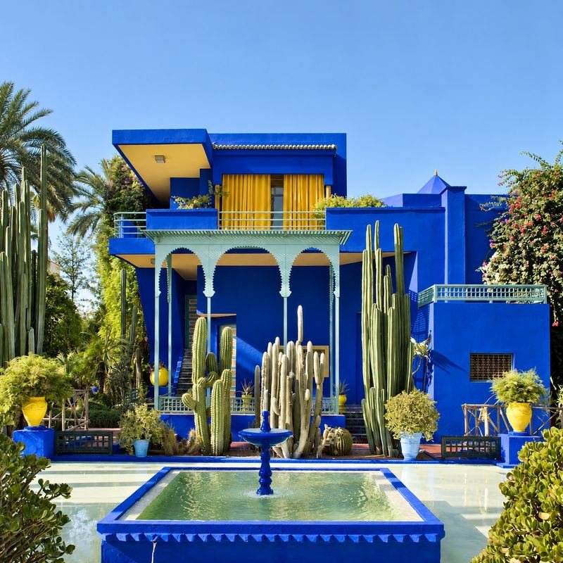 Il Giardino Majorelle a Marrakech, tappa di un viaggio su misura in Marocco